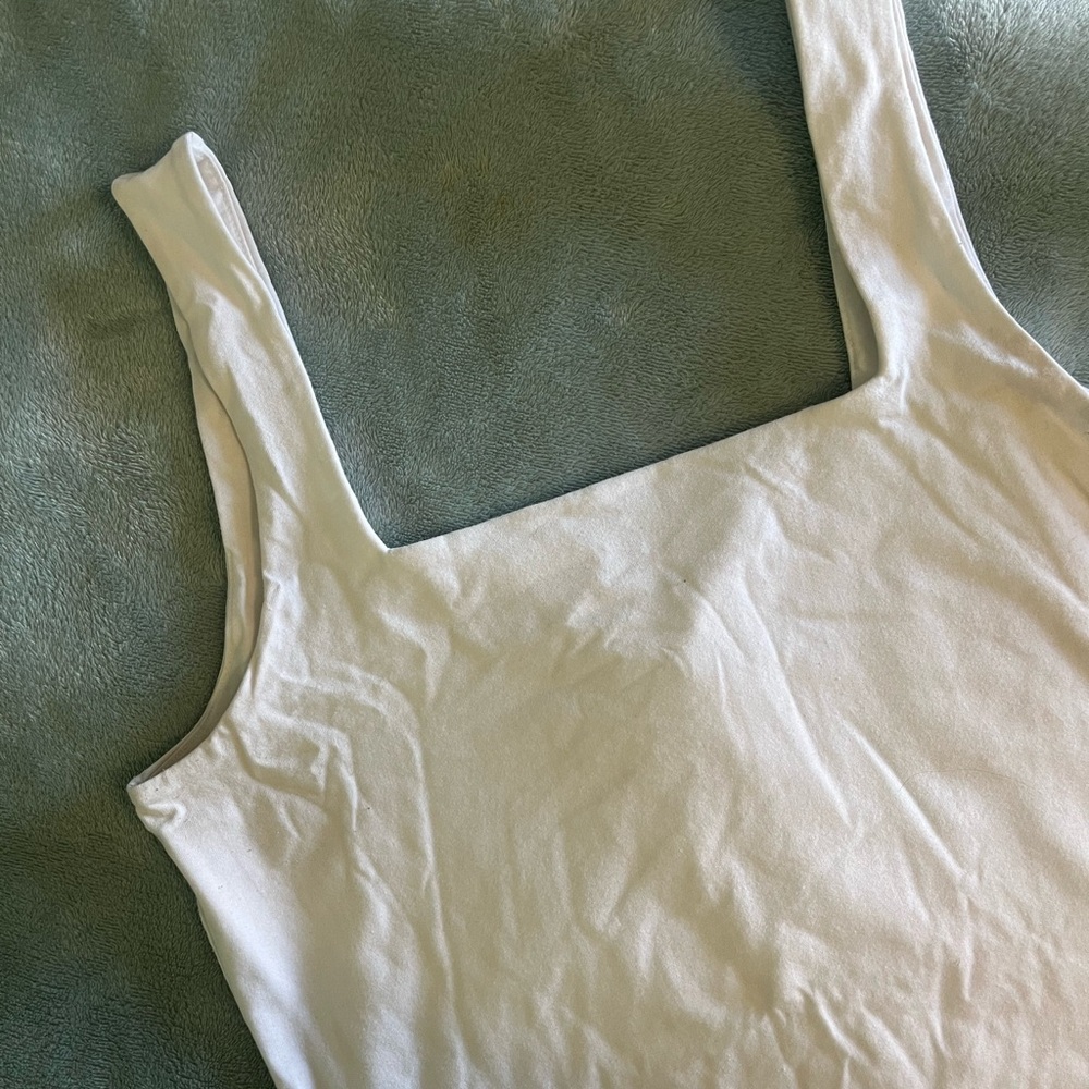 White Bodysuit (Old Navy; Size Large)